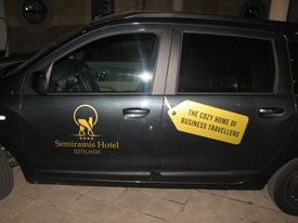 Semiramis Hotel autó matricázás, autó matricázás